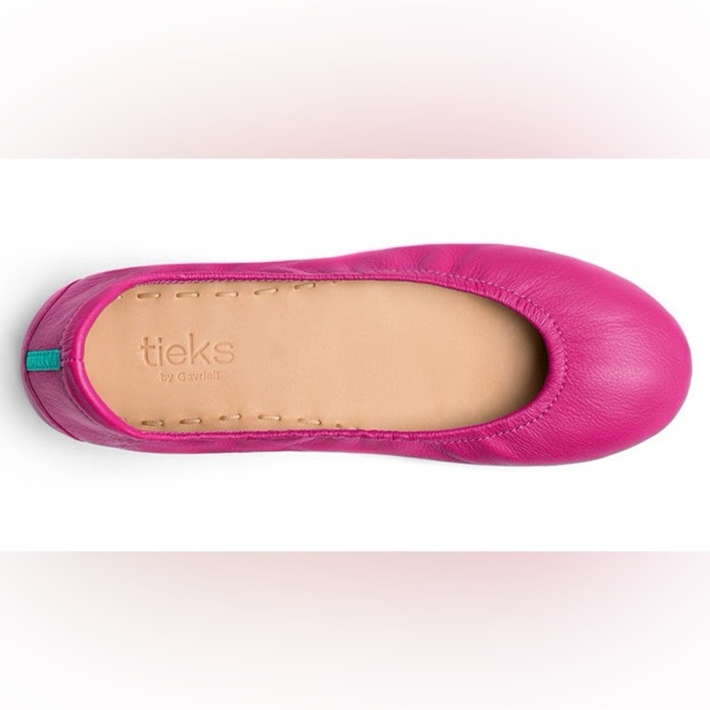 Tieks Ballet Flats in Fuchsia Size 10 - Picture 6 of 10